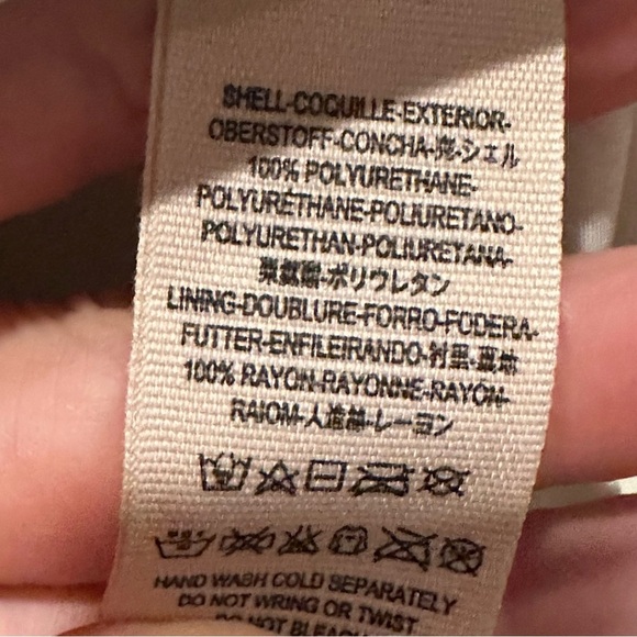 Free People White Polyurethane “pleather” Mini Skirt w/ Lining Women’s Size 4 - Picture 8 of 9